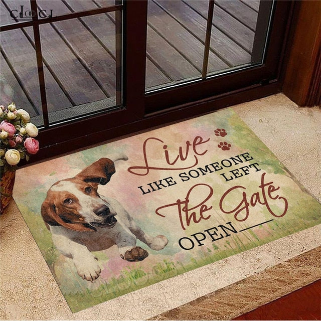 Cavalier King Flannel Dog Carpet