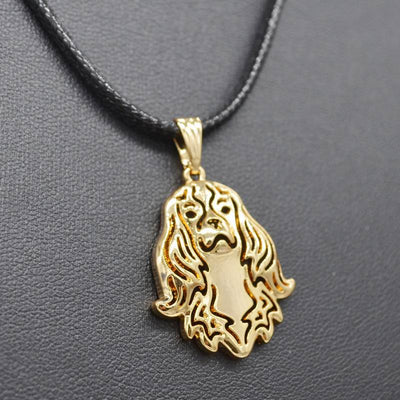 Cavalier King Charles Metal Chain Necklaces