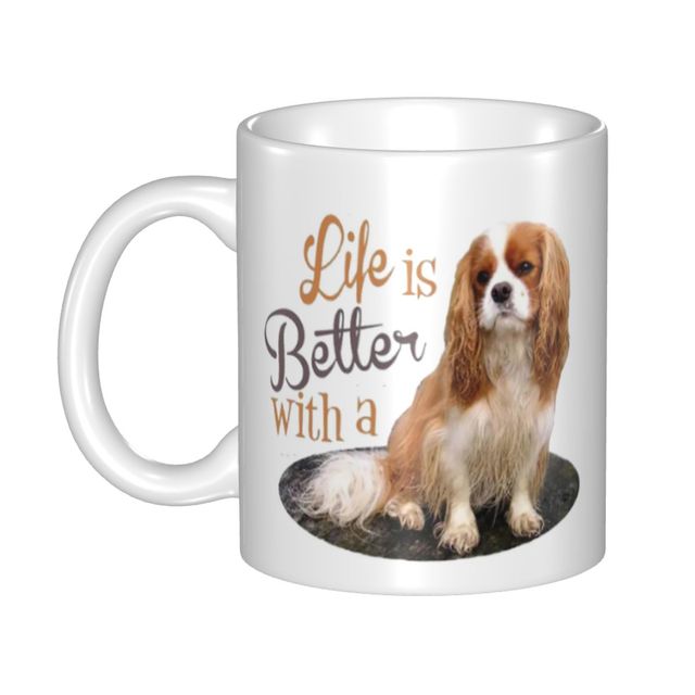 Cartoon Dog Ceramic Milk Tea Coffee Cup