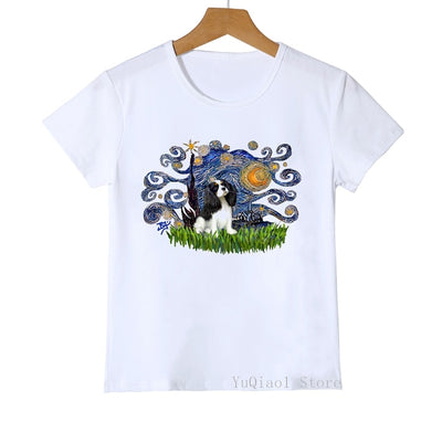 Cavalier Art Print Tee Shirt