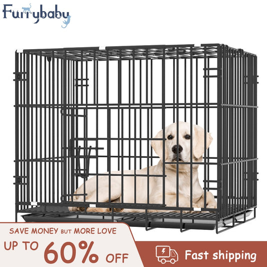 Metal Stationary Dog Crate