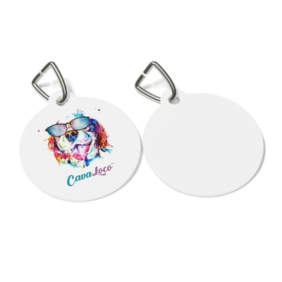 CavaLoco™ Colorful Cavalier Pet Tag